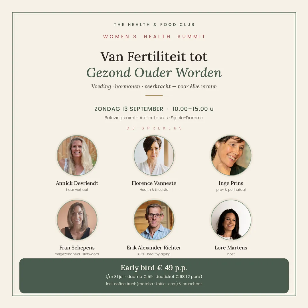 Women’s Health Summit | Van Fertiliteit tot Gezond Ouder Worden